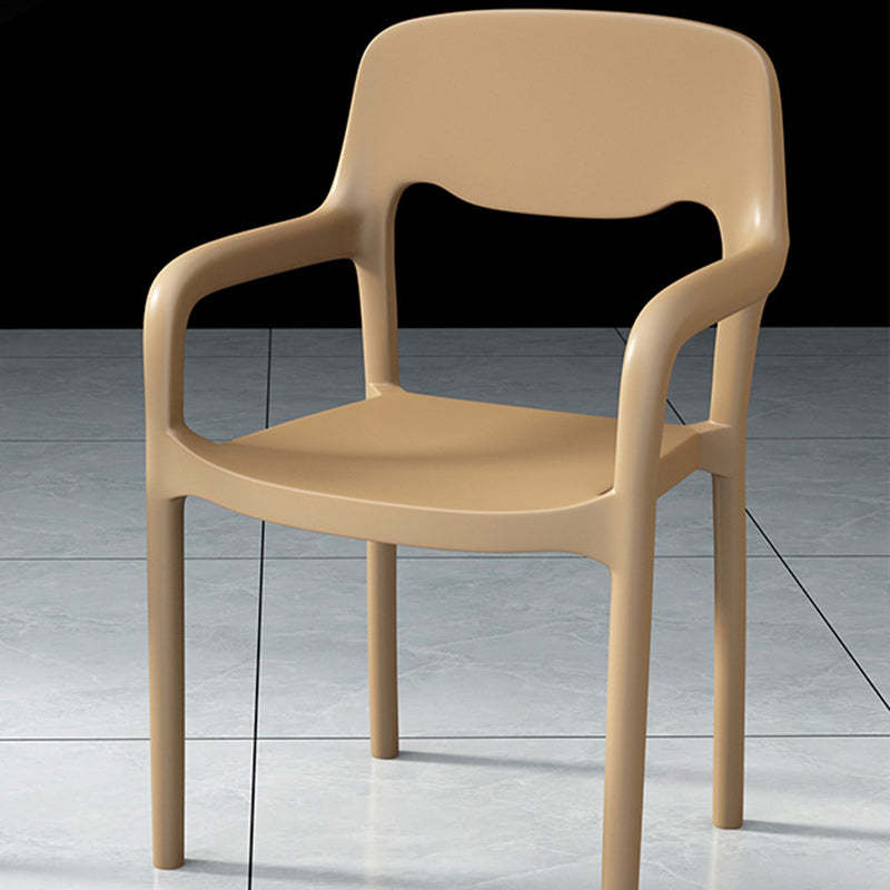 Scandinavian Open-Back Dining Chair