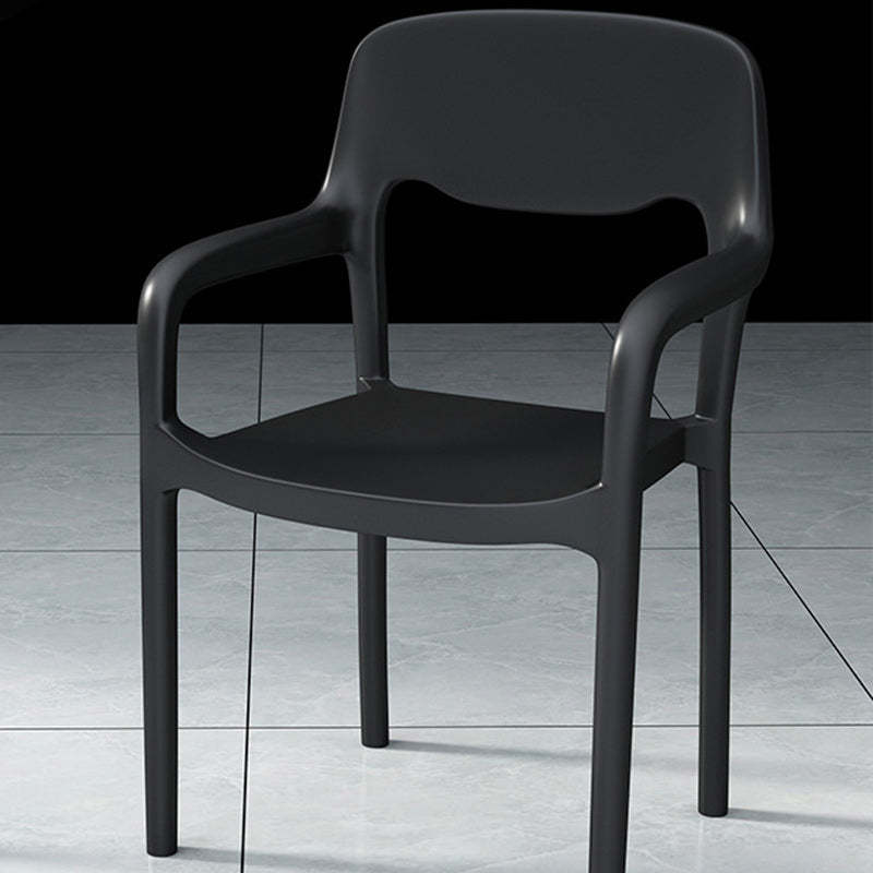 Scandinavian Open-Back Dining Chair
