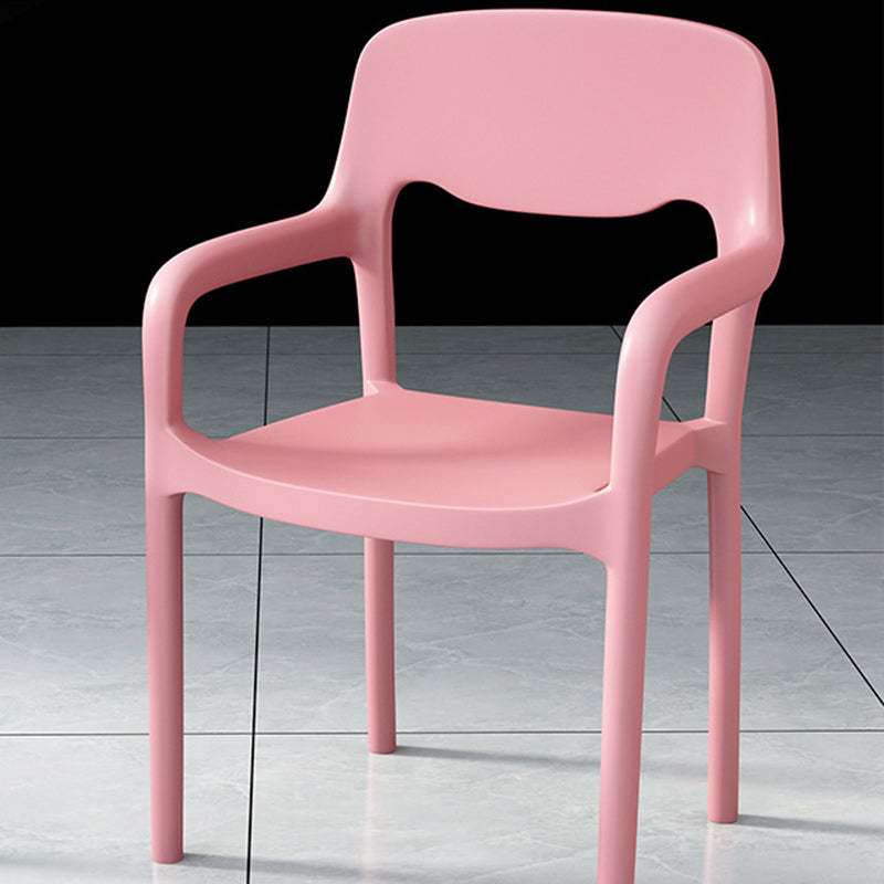Scandinavian Open-Back Dining Chair