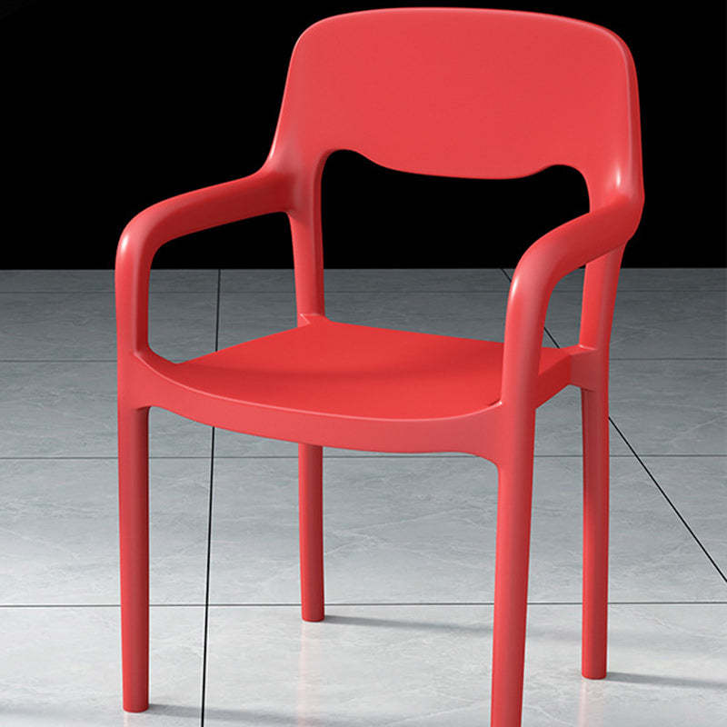 Scandinavian Open-Back Dining Chair