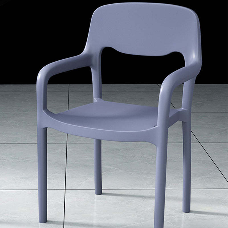 Scandinavian Open-Back Dining Chair