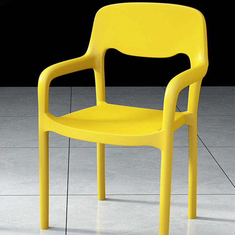 Scandinavian Open-Back Dining Chair