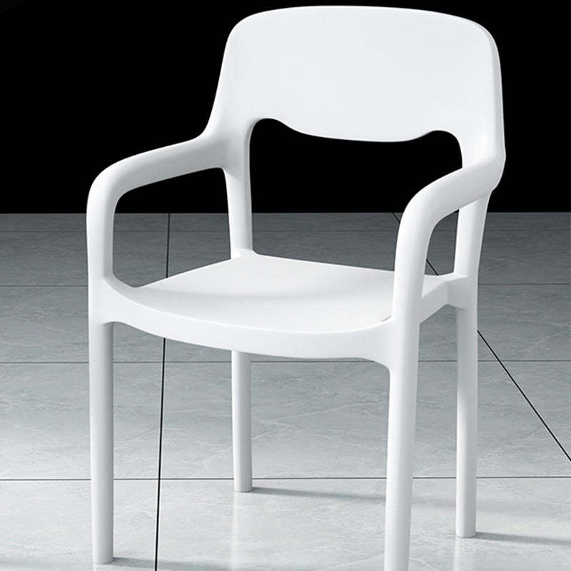 Scandinavian Open-Back Dining Chair