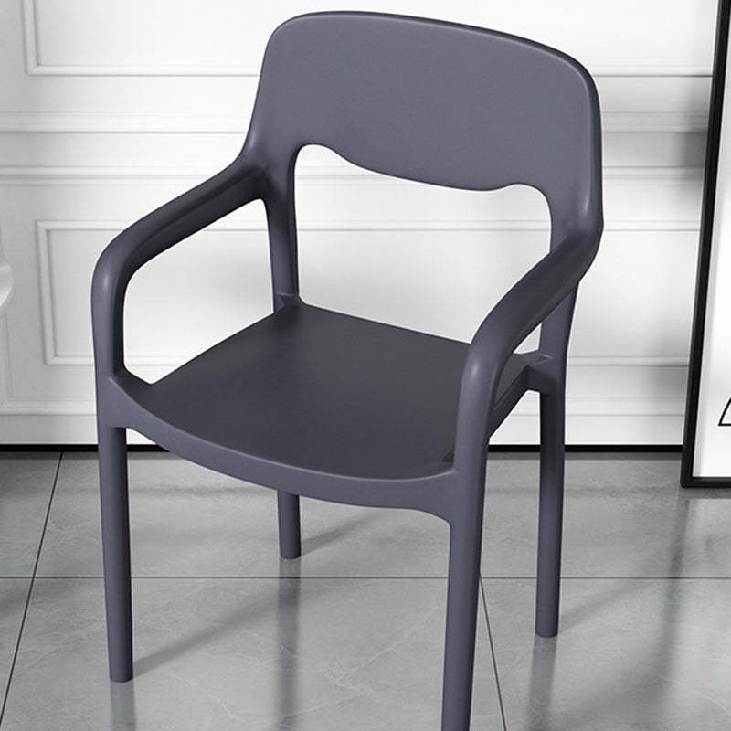 Scandinavian Open-Back Dining Chair