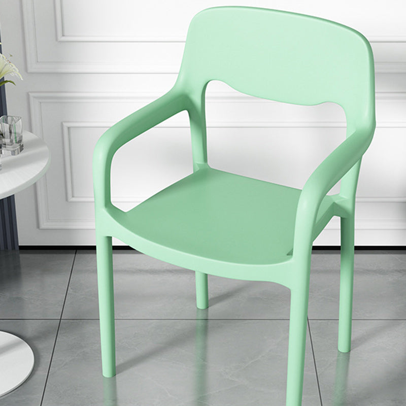 Scandinavian Open-Back Dining Chair
