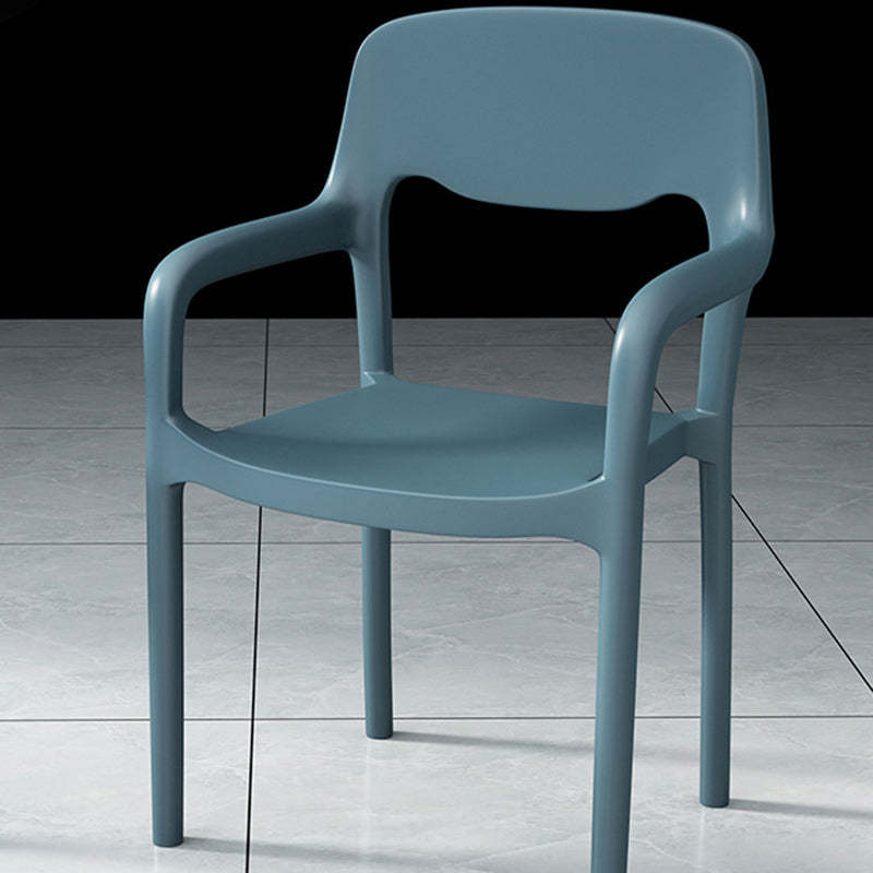 Scandinavian Open-Back Dining Chair
