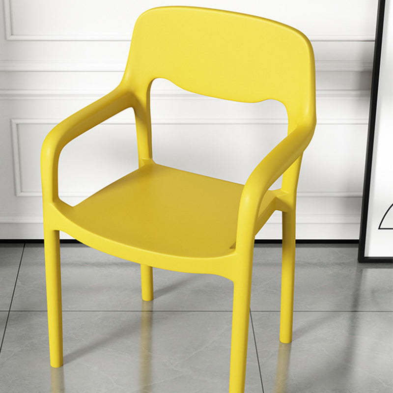 Scandinavian Open-Back Dining Chair