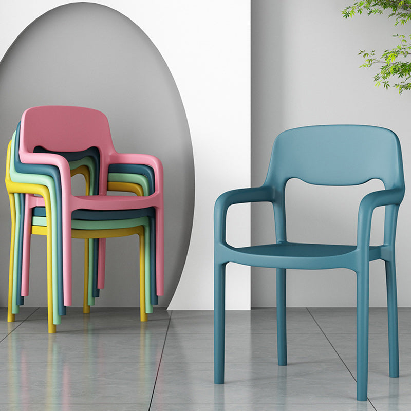 Scandinavian Open-Back Dining Chair