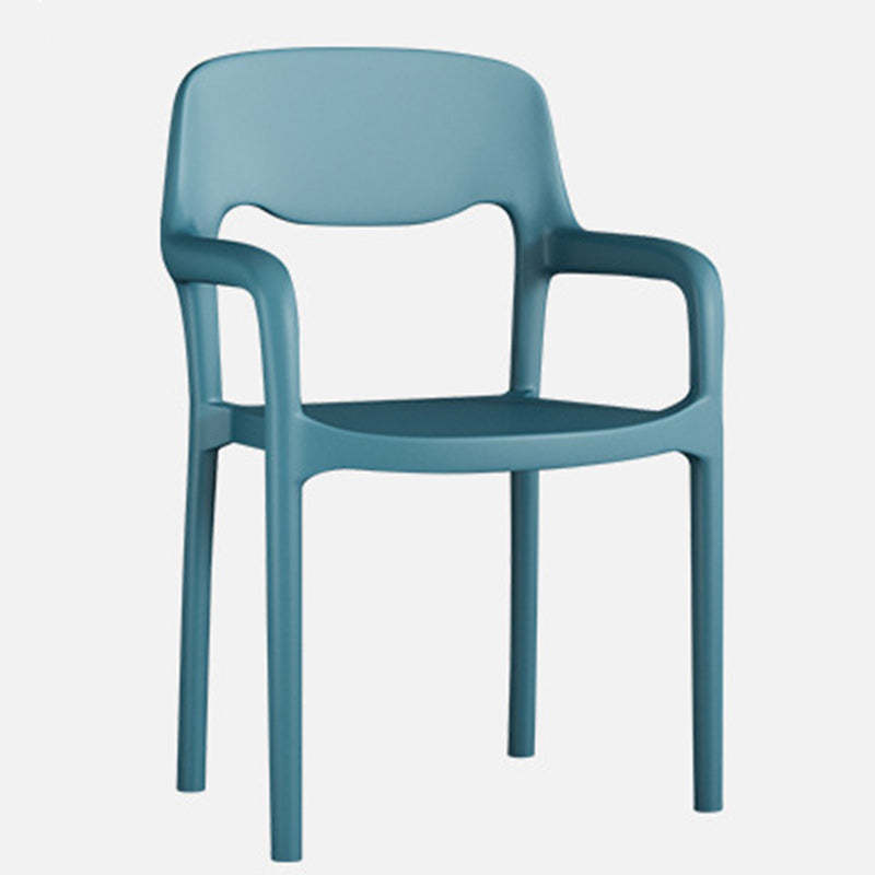 Scandinavian Open-Back Dining Chair