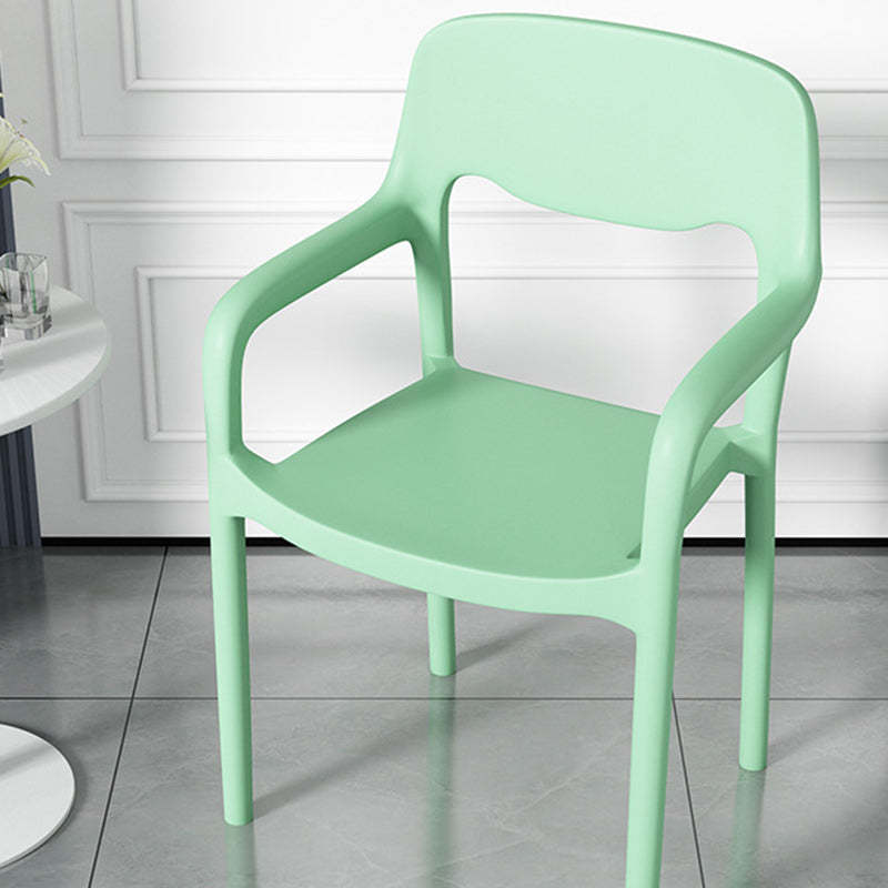 Scandinavian Open-Back Dining Chair