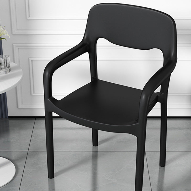 Scandinavian Open-Back Dining Chair