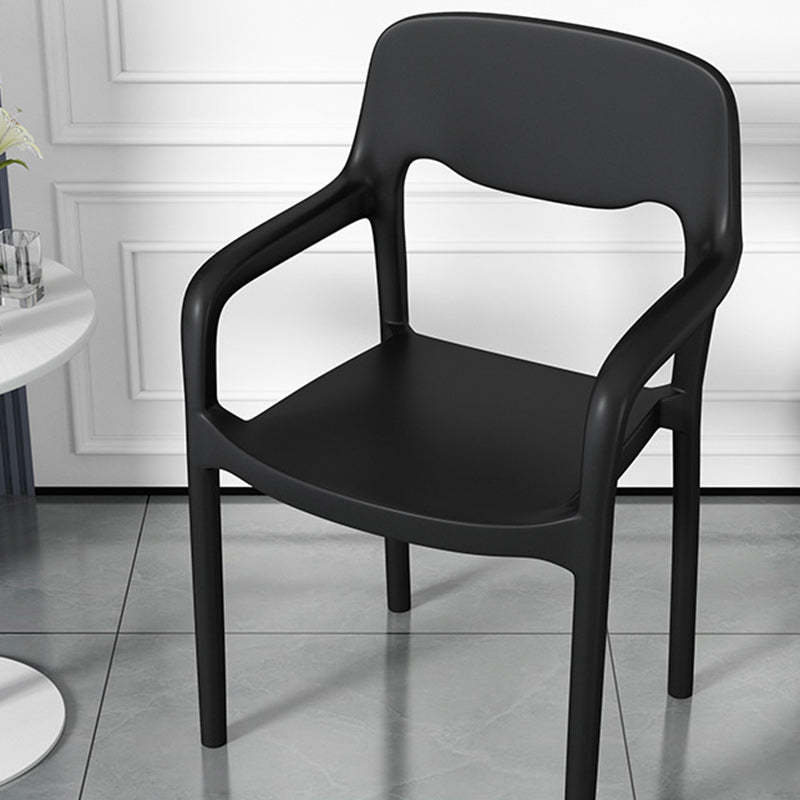 Scandinavian Open-Back Dining Chair
