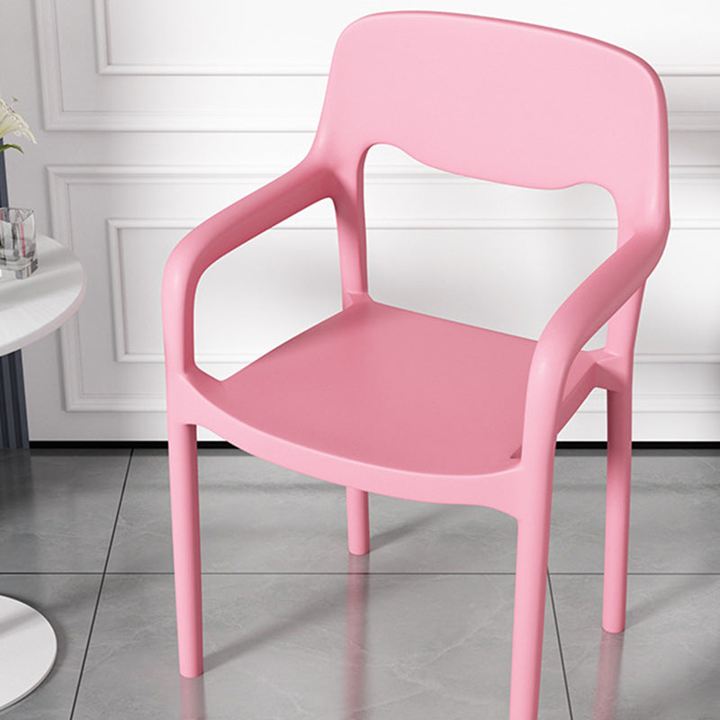Scandinavian Open-Back Dining Chair