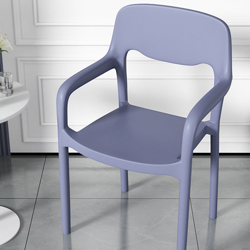Scandinavian Open-Back Dining Chair