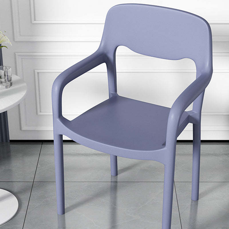 Scandinavian Open-Back Dining Chair
