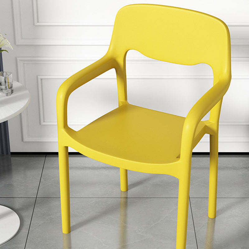 Scandinavian Open-Back Dining Chair