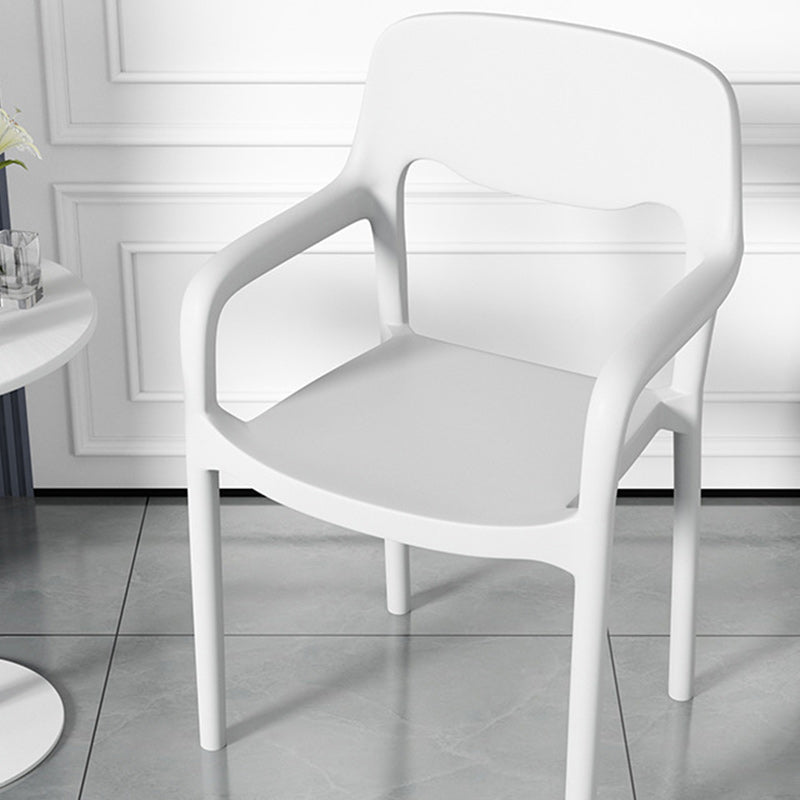 Scandinavian Open-Back Dining Chair