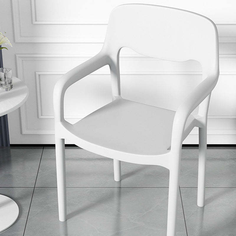 Scandinavian Open-Back Dining Chair