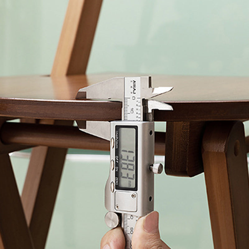Modern Bamboo Round Foldable Bar Stool