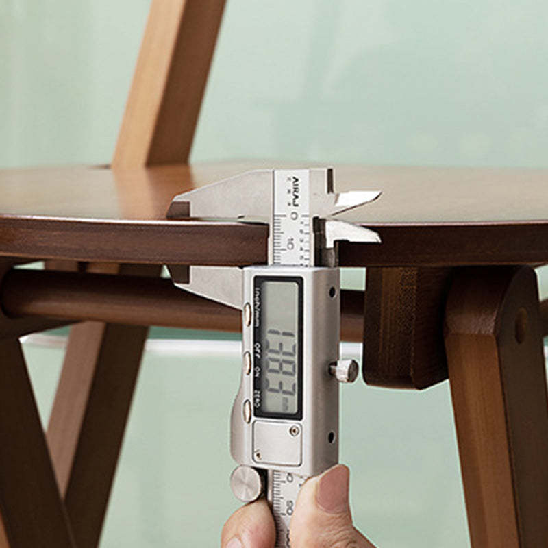 Modern Bamboo Round Foldable Bar Stool