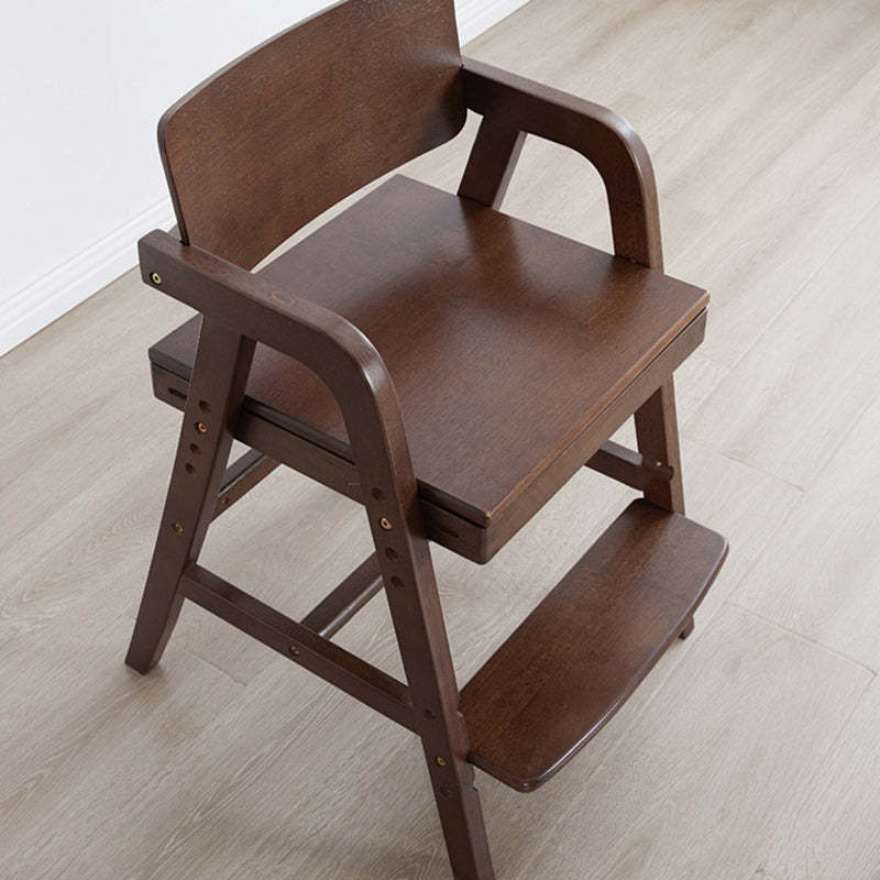 Modern Kids Rubber Wood Fabric Adjustable Desk Chair