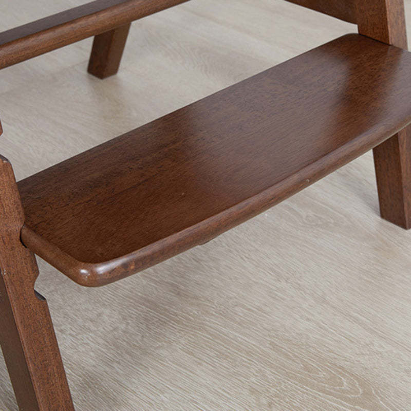 Modern Kids Rubber Wood Fabric Adjustable Desk Chair
