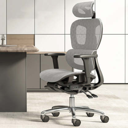 Modern Mesh Aluminum Ventilated Desk Chair