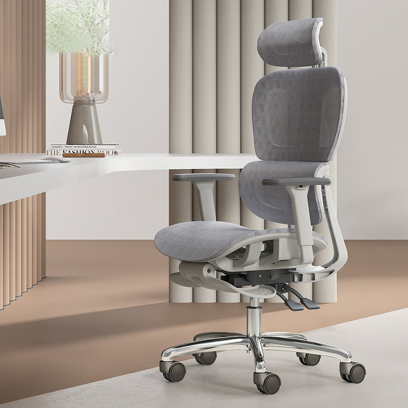 Modern Mesh Aluminum Ventilated Desk Chair
