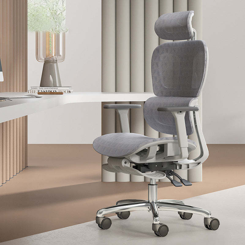 Modern Mesh Aluminum Ventilated Desk Chair