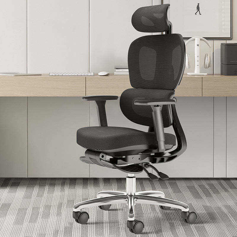 Modern Mesh Aluminum Ventilated Desk Chair