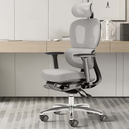 Modern Mesh Aluminum Ventilated Desk Chair