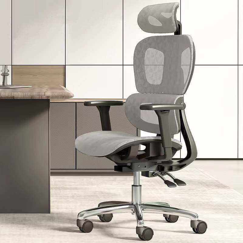Modern Mesh Aluminum Ventilated Desk Chair