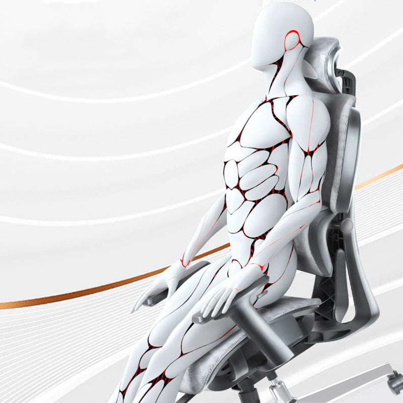 Modern Mesh Aluminum Ventilated Desk Chair
