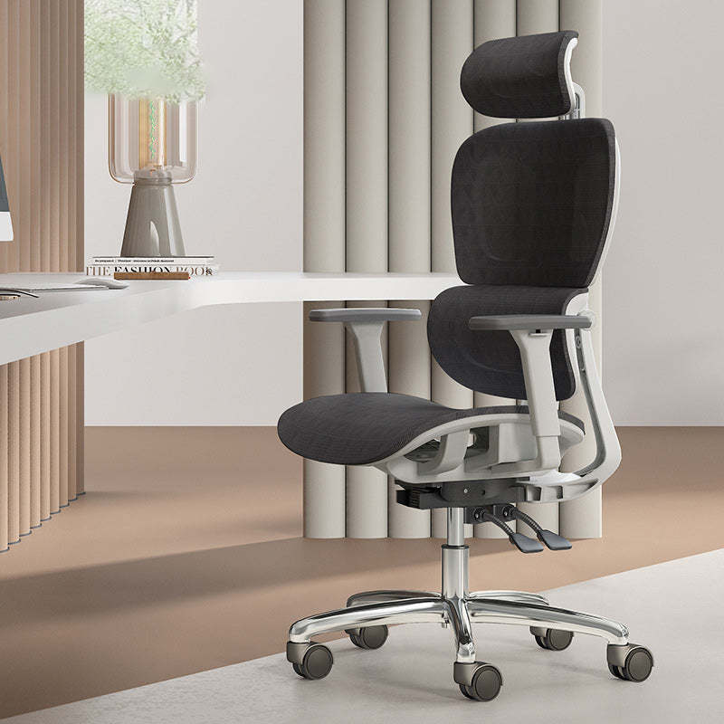Modern Mesh Aluminum Ventilated Desk Chair