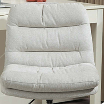 Minimalist Fabric Steel Movable Desk Chair