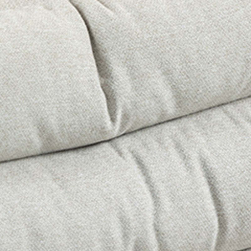 Minimalist Fabric Steel Movable Desk Chair