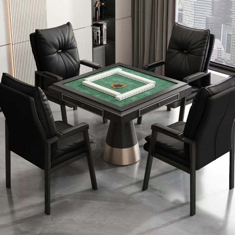 Lighom traditional cotton gray dining chairs & benches in leather steel iron