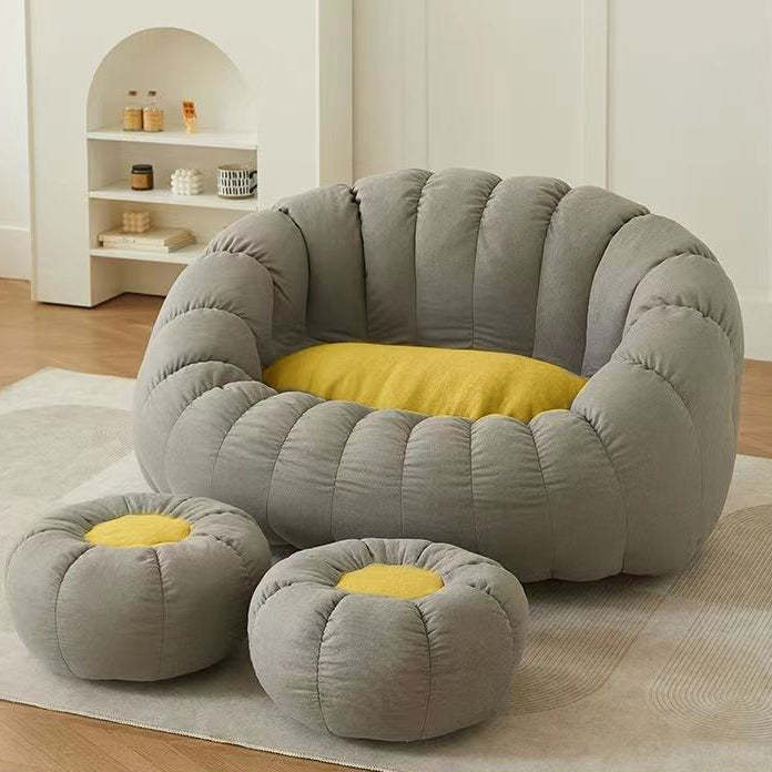Nordic fleece footrest gray sofas, Lighom