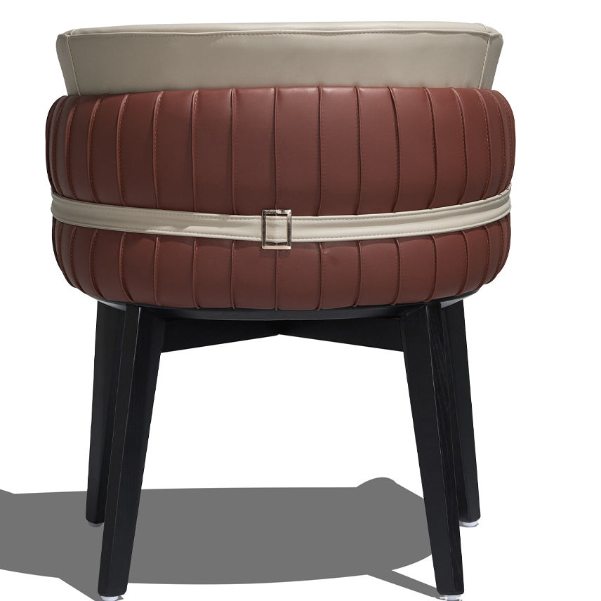 Modern Microfiber Leather Ash Dining Chair
