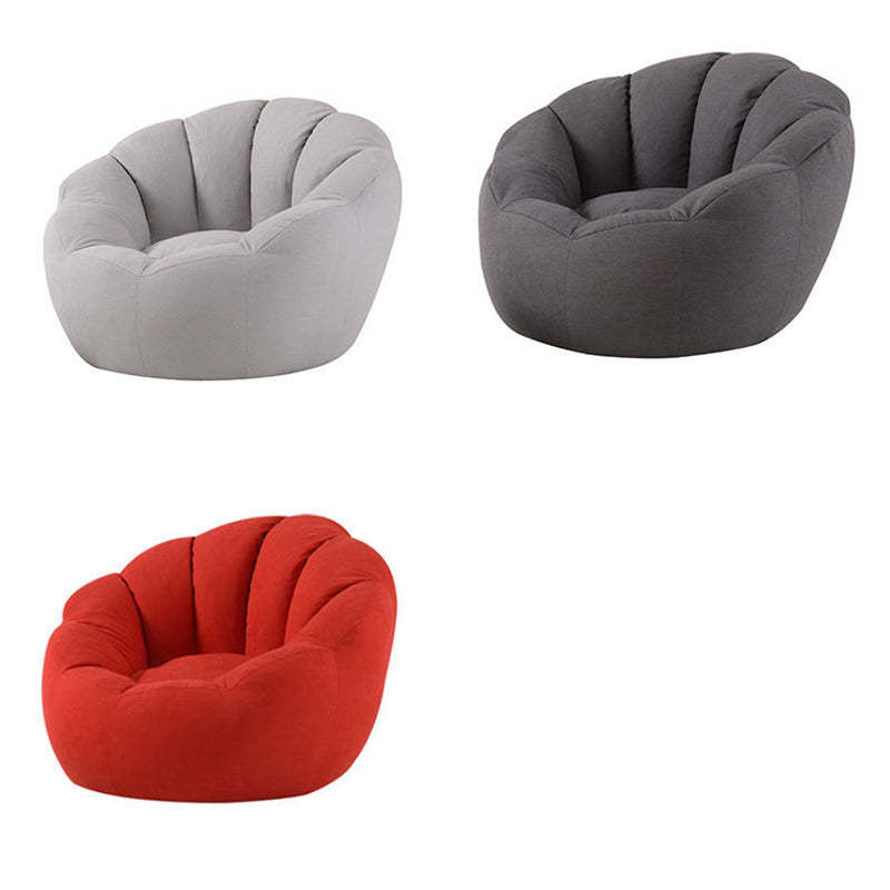 Cotton Particle Petal Lazy Round Sofa