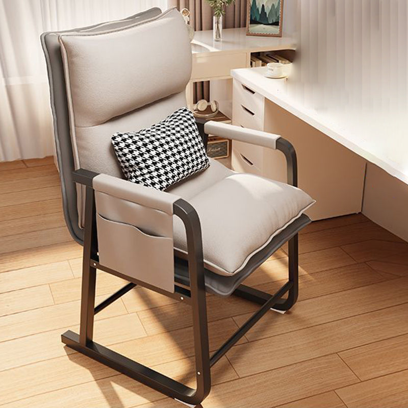 Minimalist Fabric Steel Cotton Desk Chair
