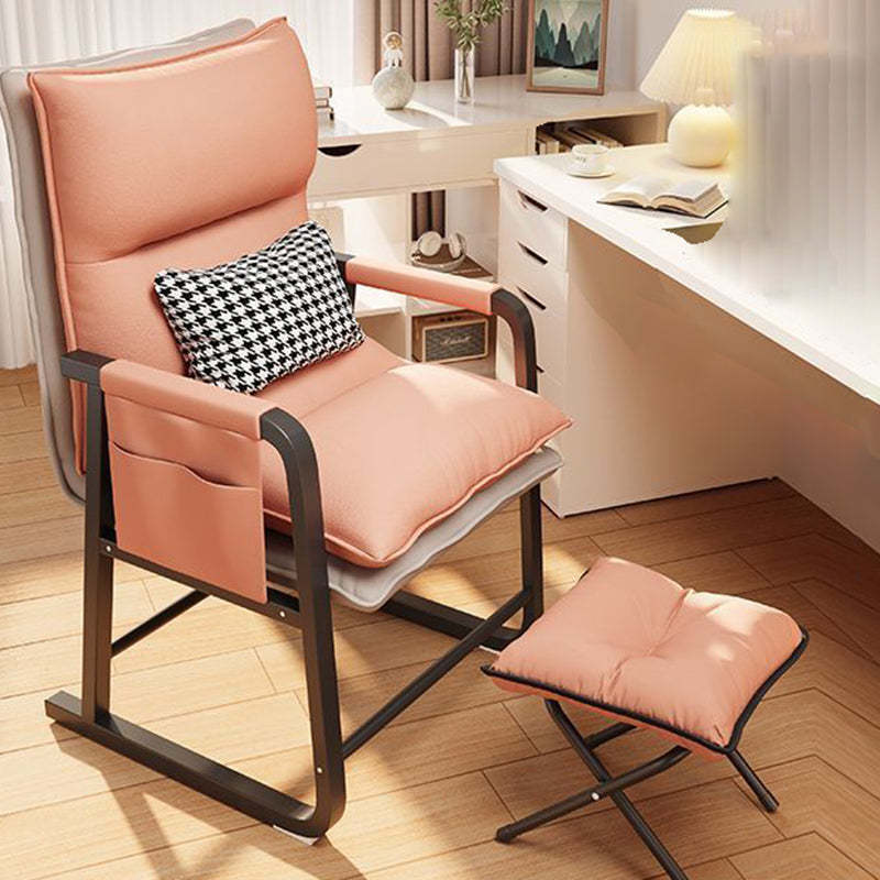 Minimalist Fabric Steel Cotton Desk Chair