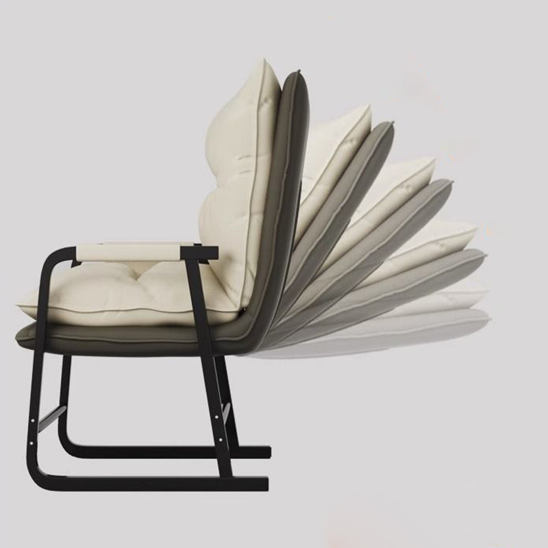 Minimalist Fabric Steel Cotton Desk Chair