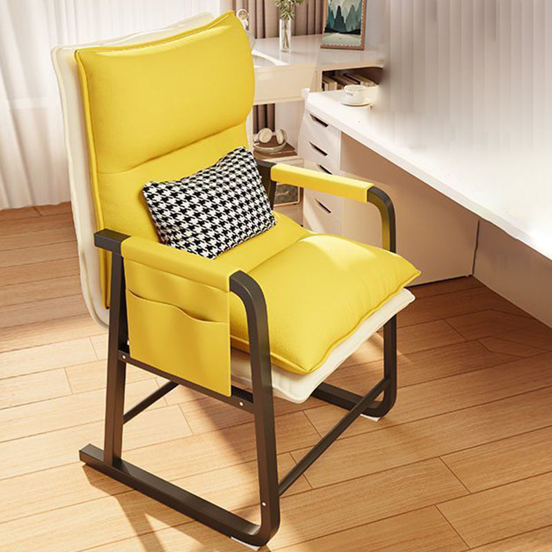Minimalist Fabric Steel Cotton Desk Chair