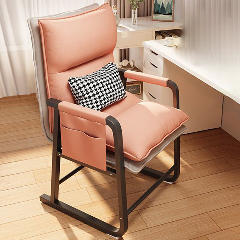 Minimalist Fabric Steel Cotton Desk Chair