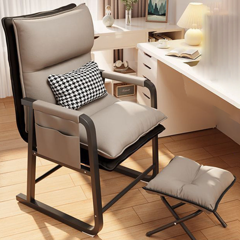 Minimalist Fabric Steel Cotton Desk Chair