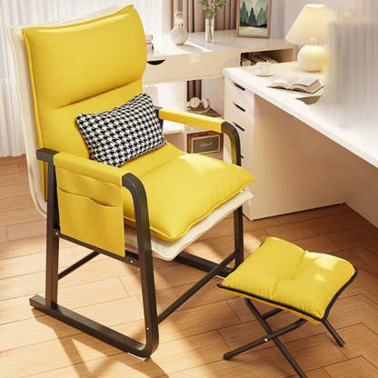 Minimalist Fabric Steel Cotton Desk Chair