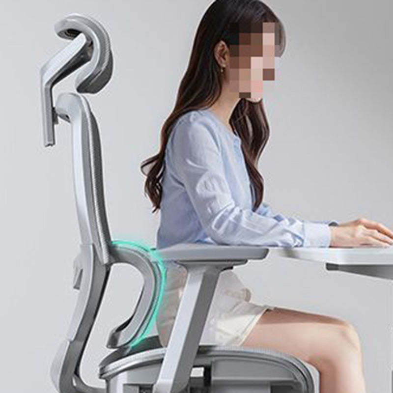 Modern Mesh Metal Breathable Lift Desk Chair