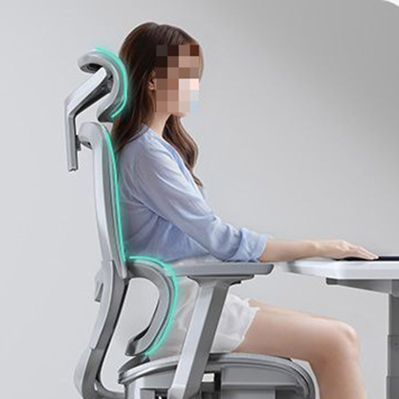 Modern Mesh Metal Breathable Lift Desk Chair