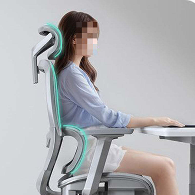 Modern Mesh Metal Breathable Lift Desk Chair